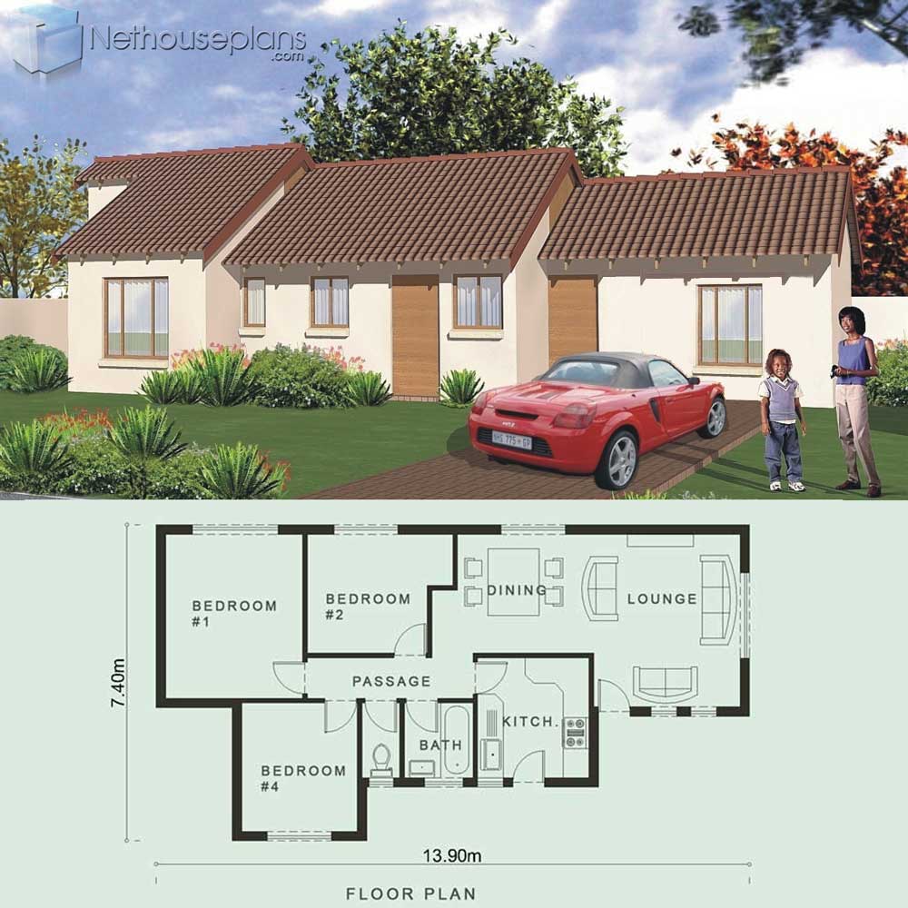 3 Bedroom House Plans South Africa House Designs
