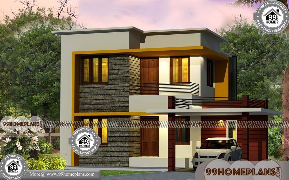 Two Storey House Front Elevation home