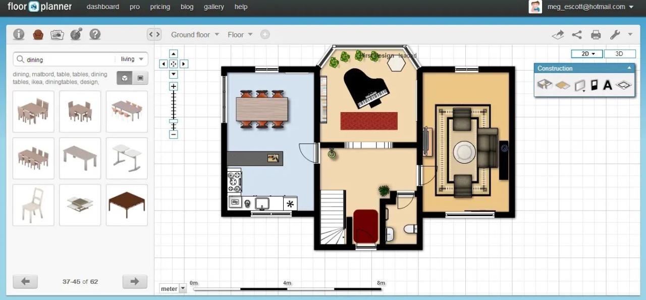 Free Easy To Use Floor Plan Software Floor Roma
