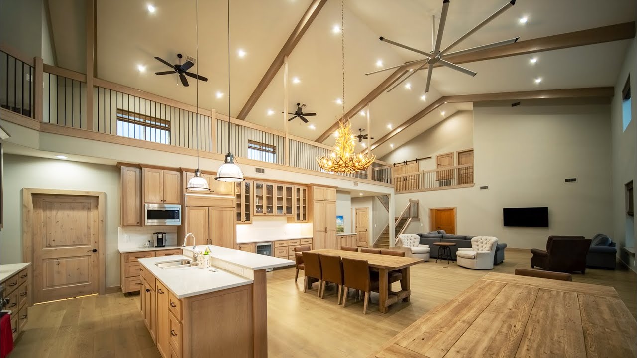 Two story Barndominium tour Barndo 214 YouTube