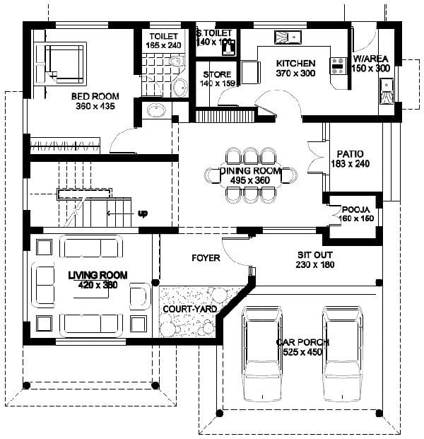 23+ Cool Kerala House Plans 4 Bedroom Double Floor