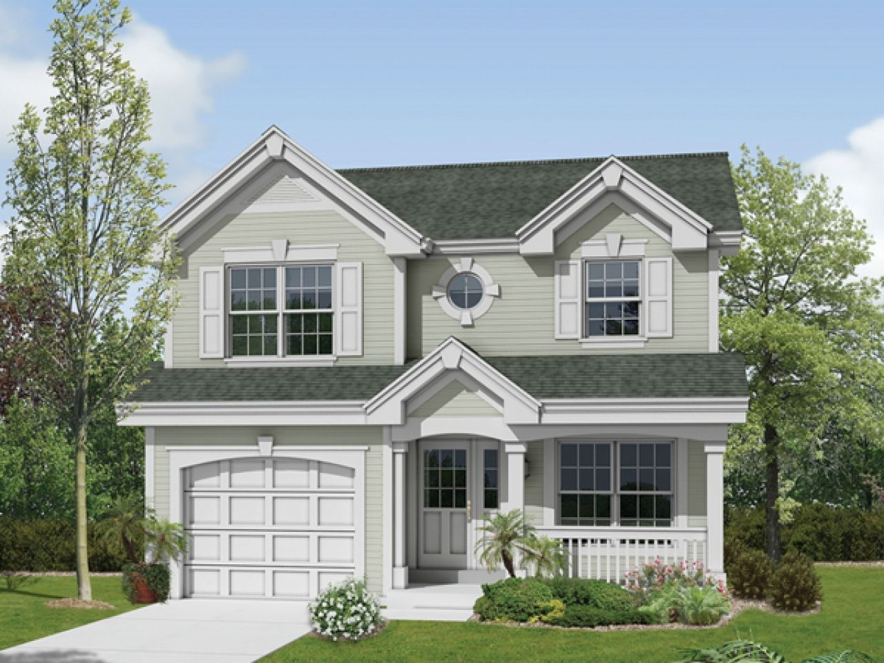Simple 2 Storey House Interior Design Craftsman house plans, Two