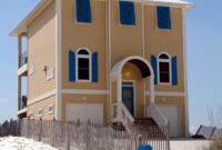 15493620250427-596928b62682b8902b5445d1005e54bb 2 story beach house Featuring Front door with Full lite door glass and
