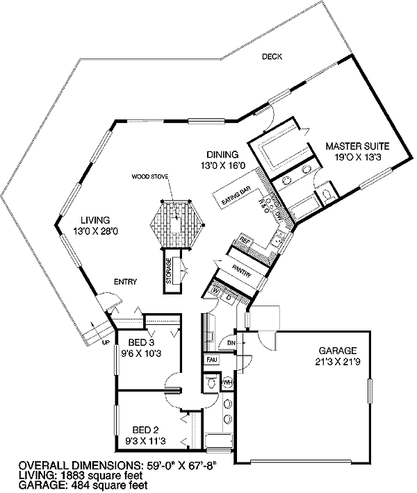 Plan 7959LD Unique Vacation House Plan Vacation house plans, Unique