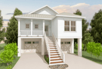 16465120250418-dd3dcda17d07e9e963cbb5eaad56e267 Plan 765012TWN Beach House Plan with LowerLevel Garage Beach house