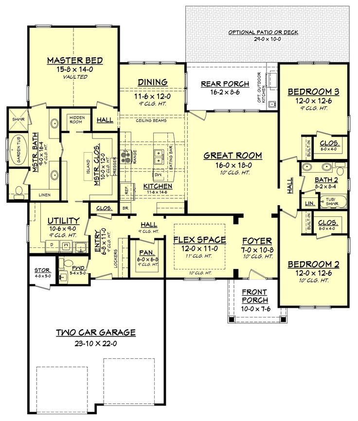 4 Bedroom Barndominium Floor Plans 2 Story flooring Designs