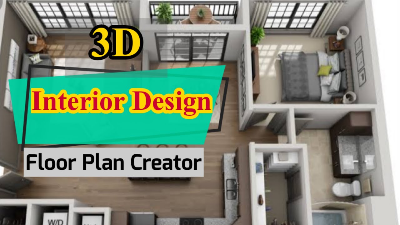 3D Home Interior Design In Android Floor Plan Creator App YouTube