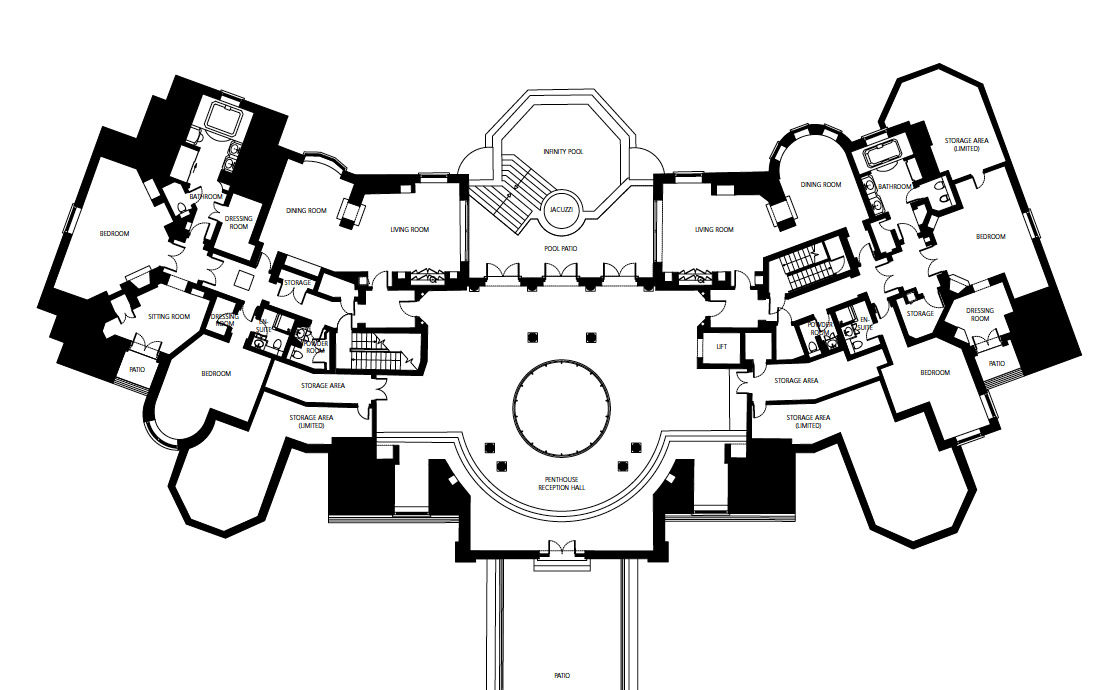 Floorplans Homes of the Rich