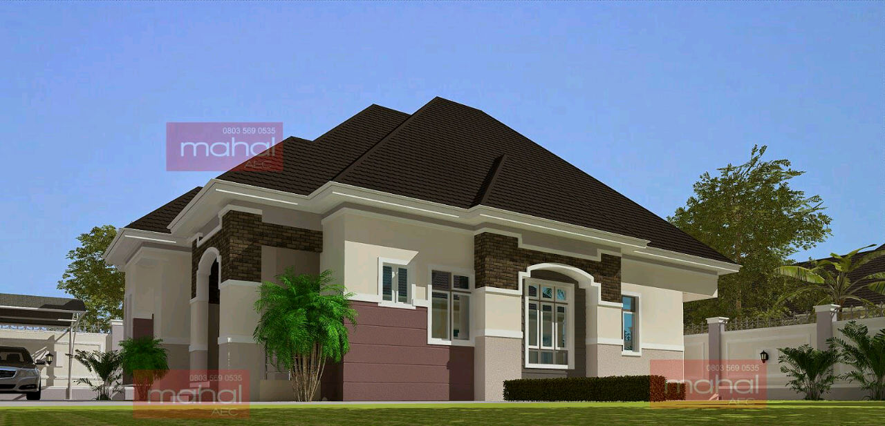 3 Bedroom Flat Plan On Half Plot Nairaland Bedroom Poster