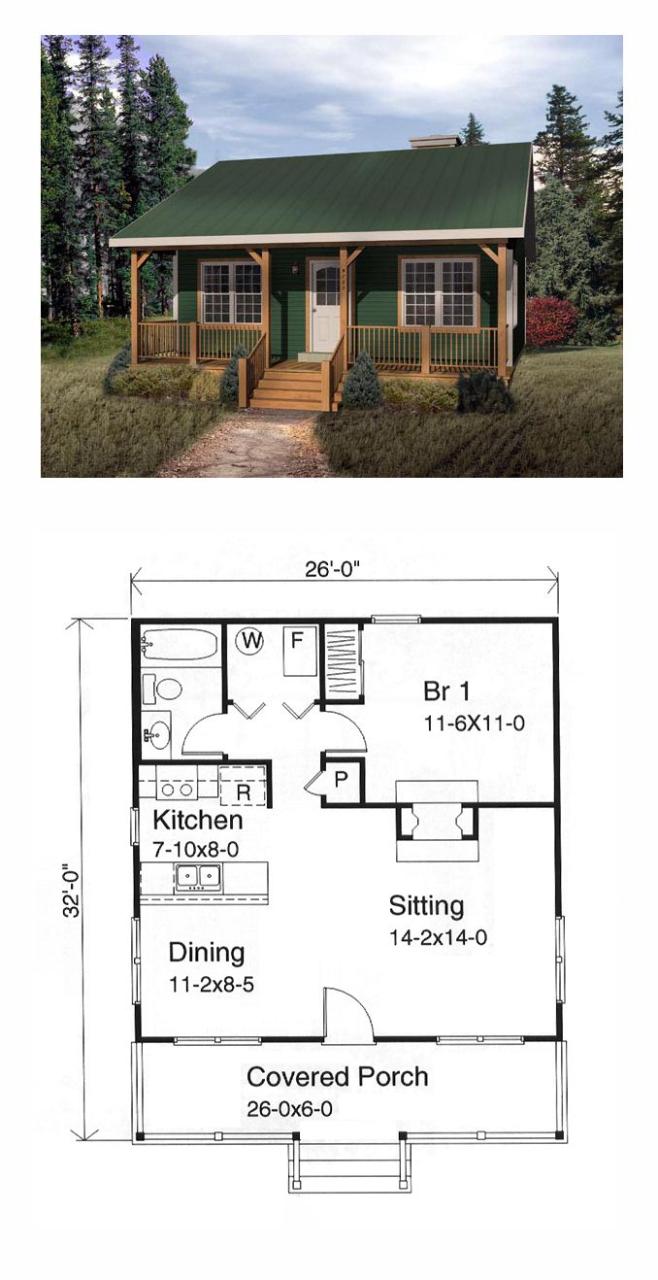 The 25+ best 1 bedroom house plans ideas on Pinterest Guest cottage