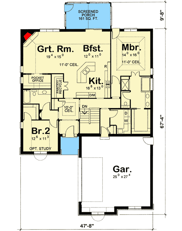 ICF House Plan 40760DB Architectural Designs House Plans