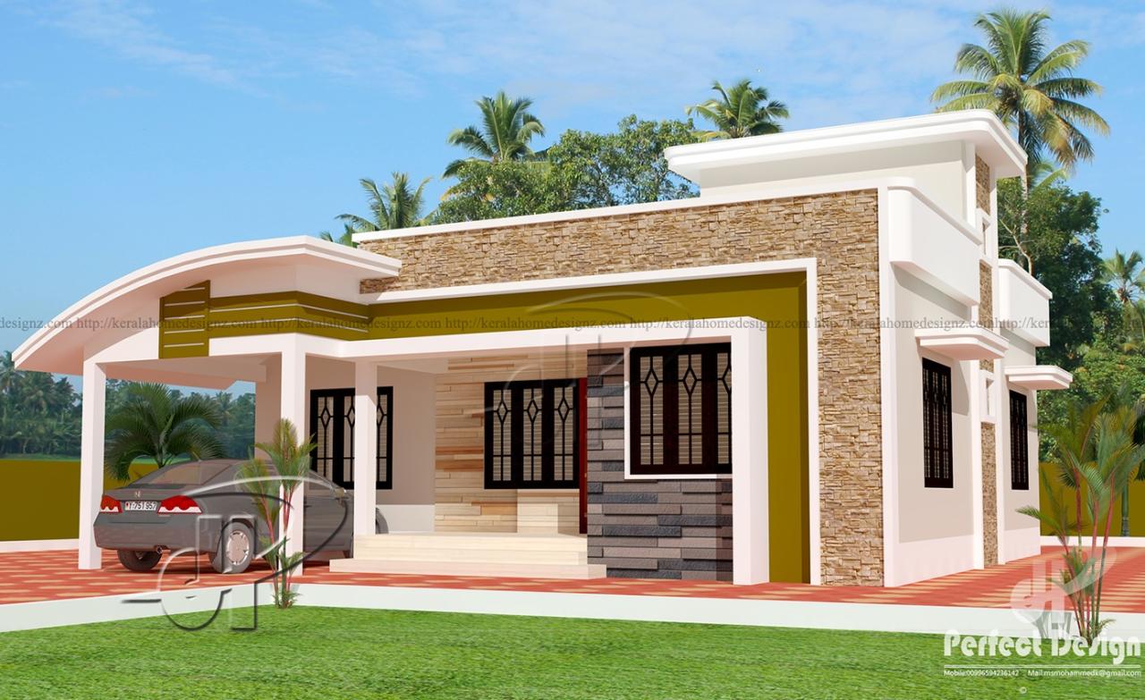 1000 SQ.FT SINGLE FLOOR HOME Kerala Home Design