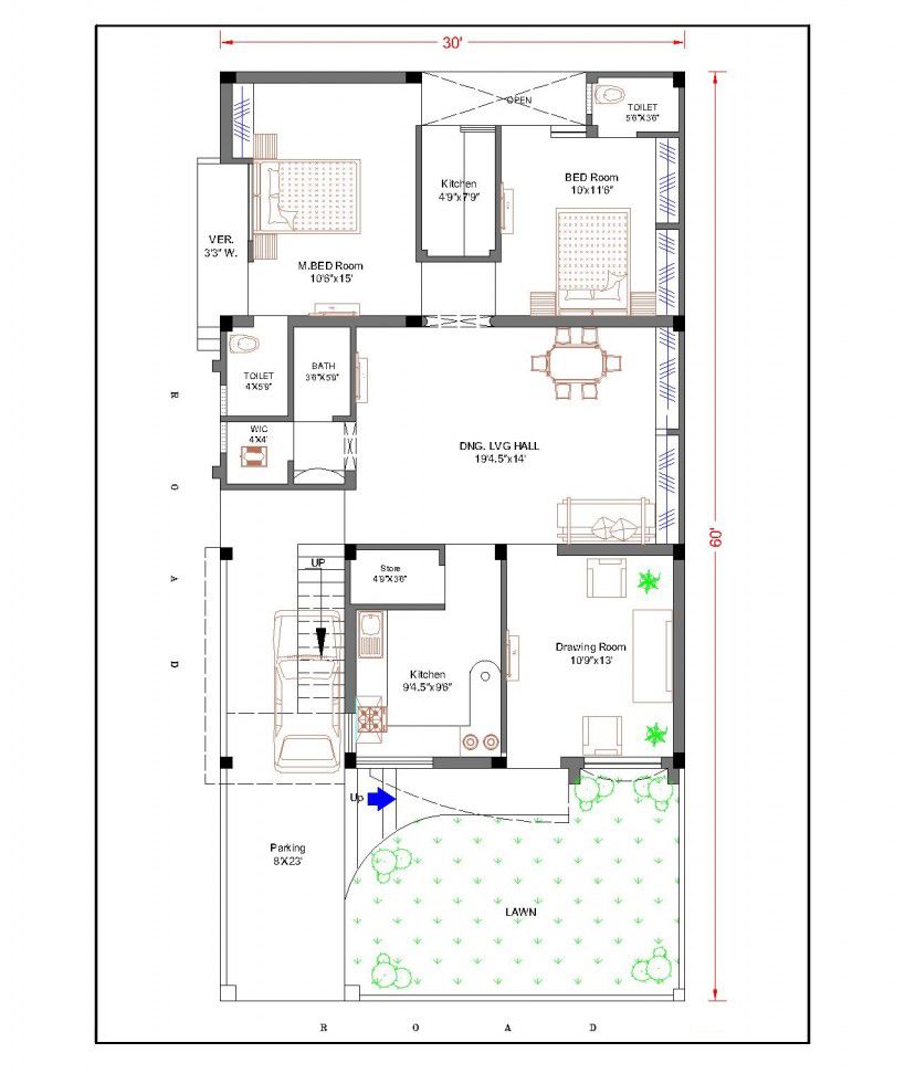 duplex house plans for 30x60 site Google Search Chhaya Pinterest