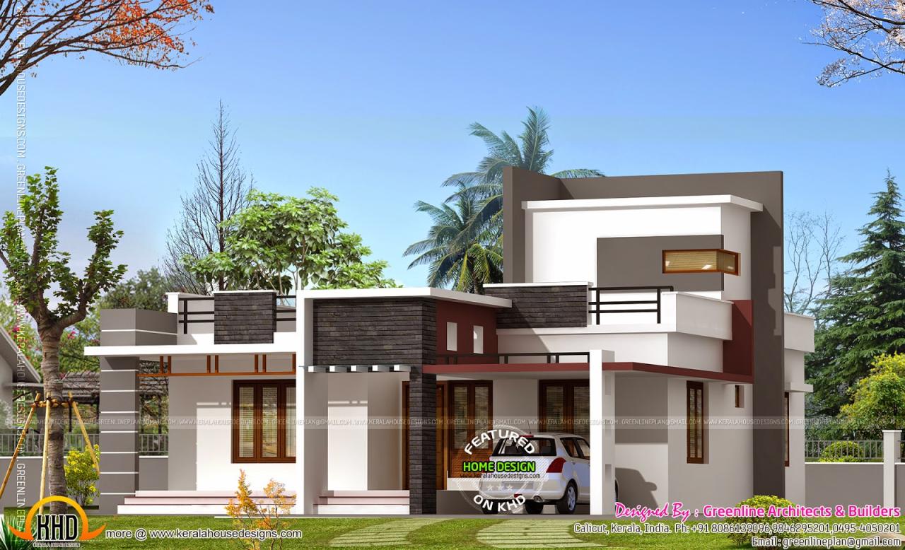 1000 square feet house Kerala home design and floor plans 8000+ houses