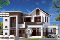 4 Bedroom 2 Storey House Design and Classic Residential Project Plans