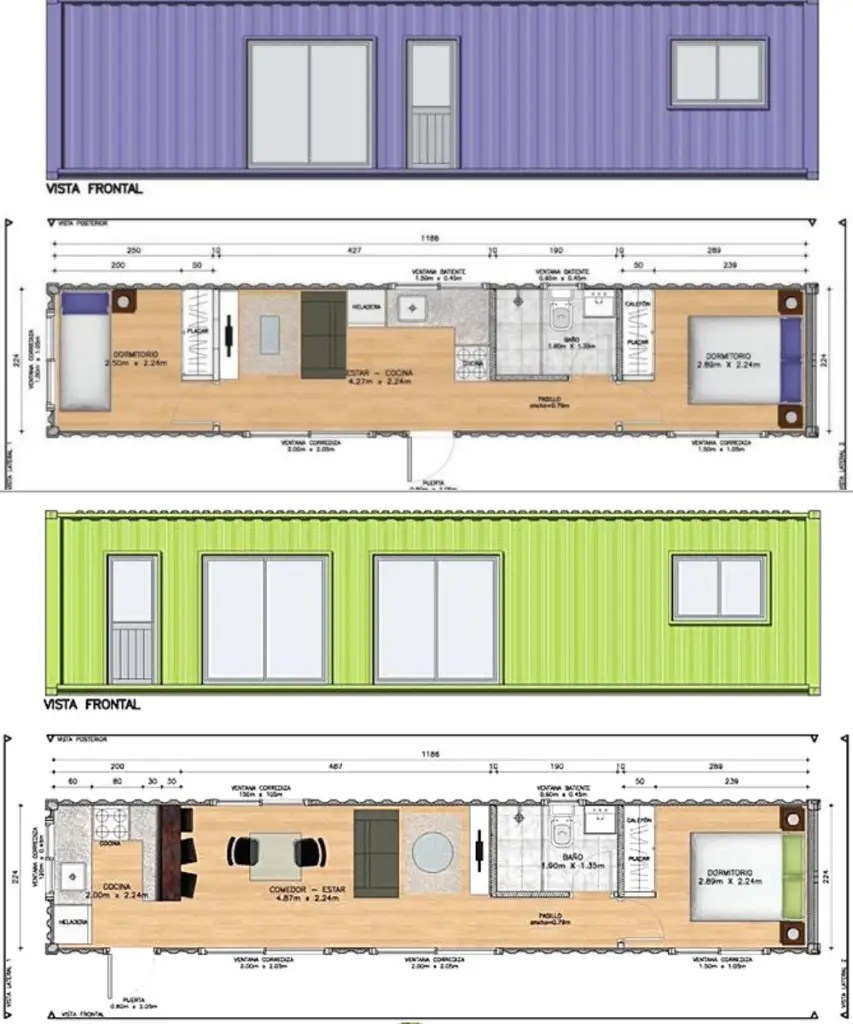 Shipping Container House Plans & Making a Home With It Living in a