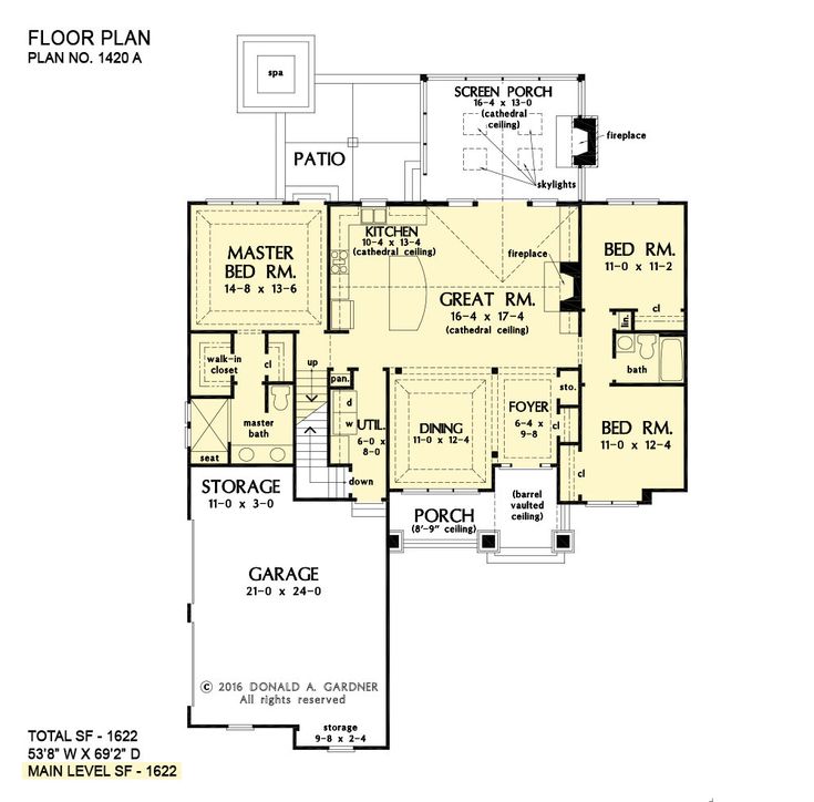 Don Gardner Floor Plans Small Modern Apartment