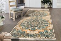 Shop Blueberry bloom Vintage Area Rug 2'6" x 7'9" Free Shipping