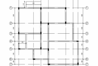 The Figure below shows a structural plan of a typical