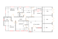 3 Bedroom Flat Plan On Half Plot The three bedroom home plan can lend