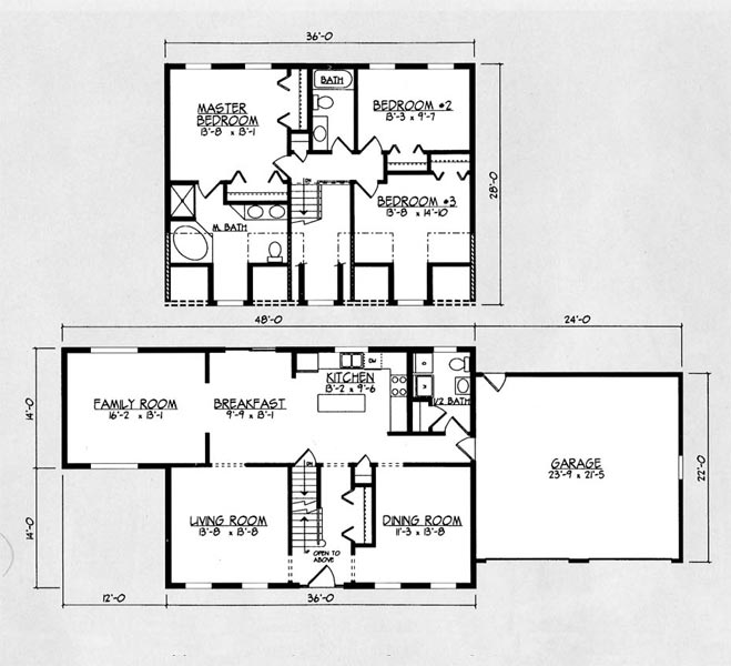 2200 Square Foot 2 Story House Plans House Design Ideas