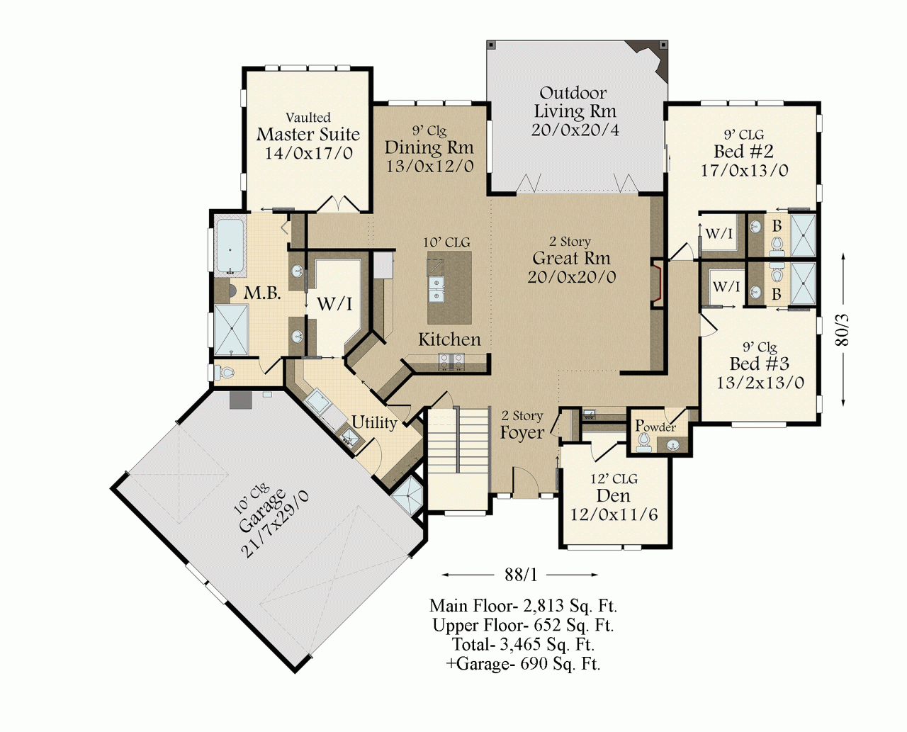 Bloxburg 2 Story House Layout Mansion arter