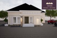 See This New 4 Bedroom Bungalow Design Fashion Nigeria