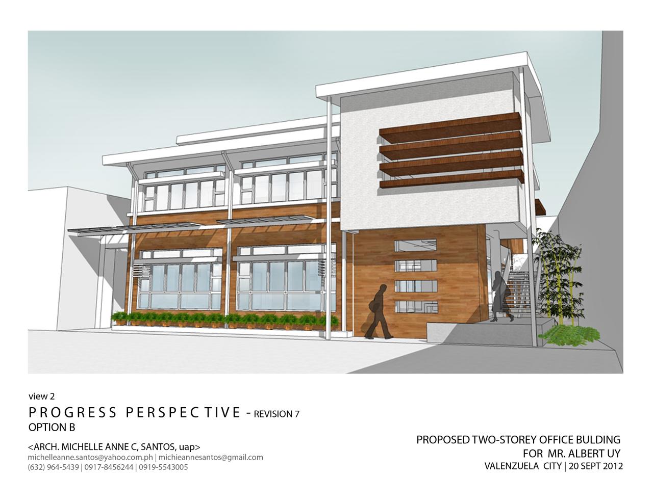 2 Storey Commercial Building Floor Plan