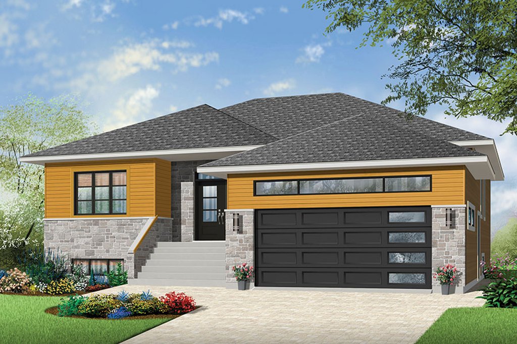 Ranch Style House Plan 2 Beds 2 Baths 1600 Sq/Ft Plan 232623