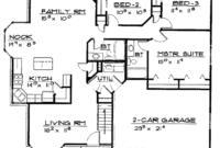 Traditional Style House Plan 3 Beds 2 Baths 1530 Sq/Ft Plan 308264