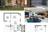 Open Concept Two Story Modern House Floor Plans Shaw Jean