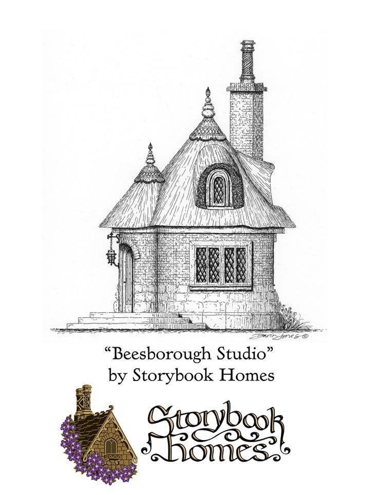 storybook homes lineart Google Search Storybook homes, Cottage