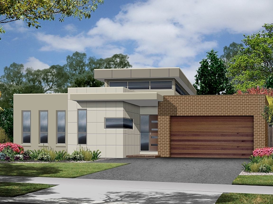 Modern Single Storey House Designs Modern Single Story Home