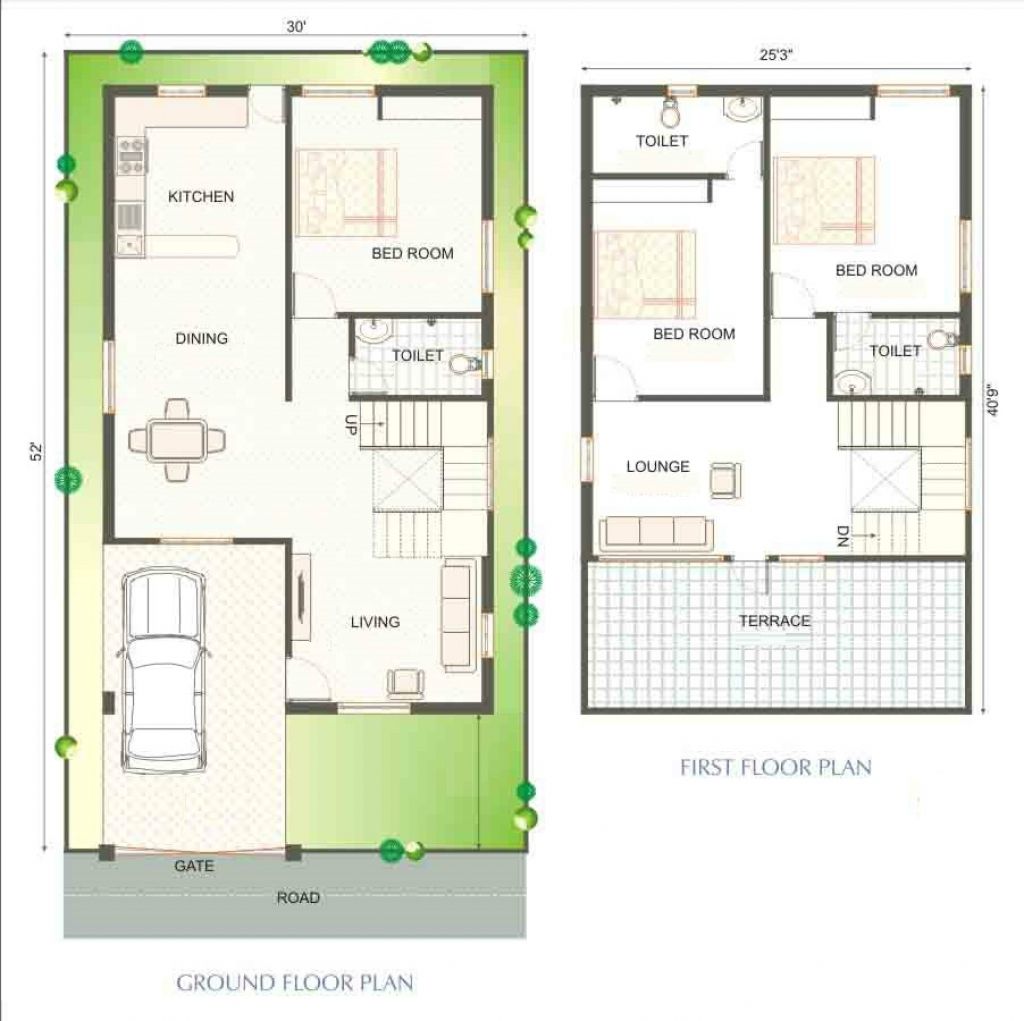 Duplex House Plans India 900 Sq Ft Indian house plans, 20x30 house