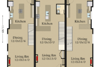 01523020250629-85259MS_F1 Modern Triplex House Plan with DriveUnder Parking 85259MS