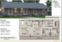 01572120250613-il_794xN.2708640145_2uuy House plans 1550 Sq. Feet or 148m2 3 Bed Homestead House Etsy