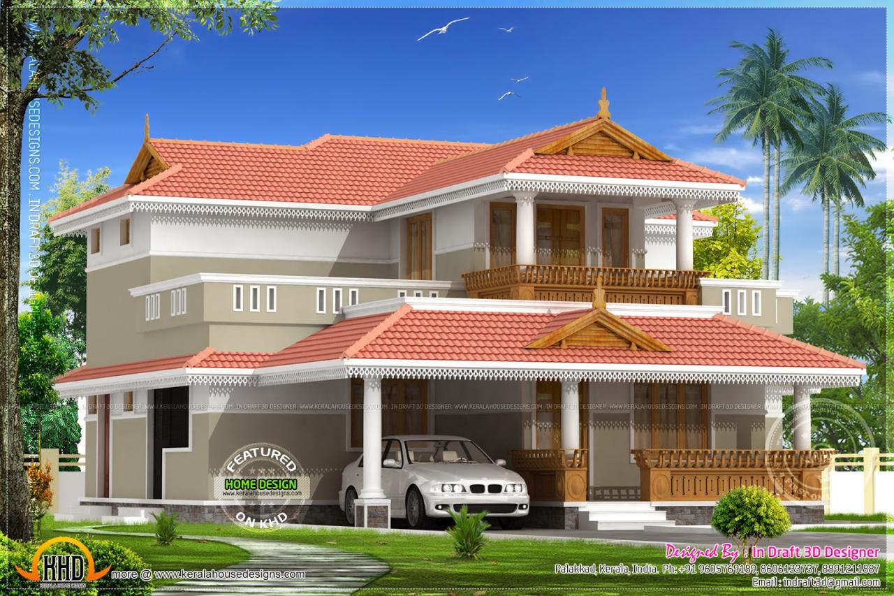 Kerala model house 2226 square feet Home Kerala Plans