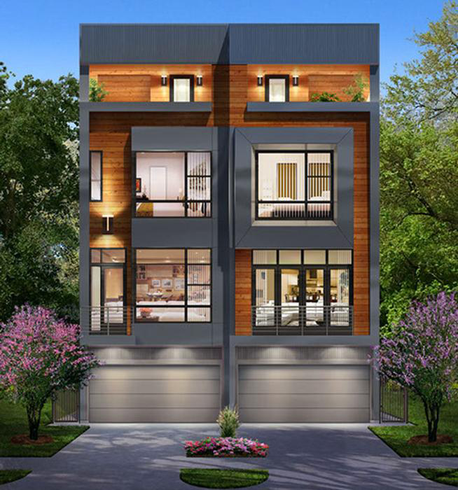 Two Story Duplex Plans Apartment Layout