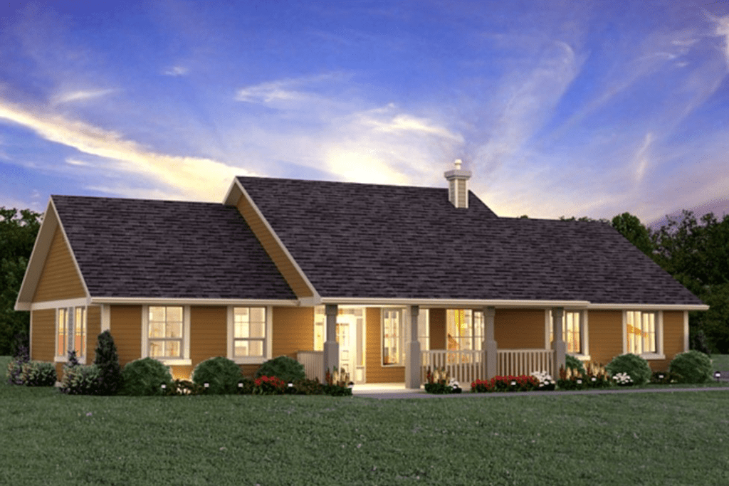 Ranch Style House Plan 3 Beds 2 Baths 1924 Sq/Ft Plan 4276