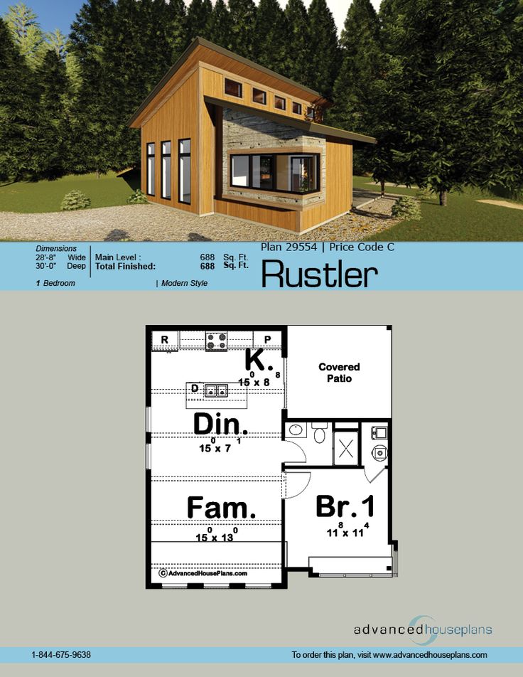 Modern Style Cabin Plan Rustler Cabin plans, Building a container