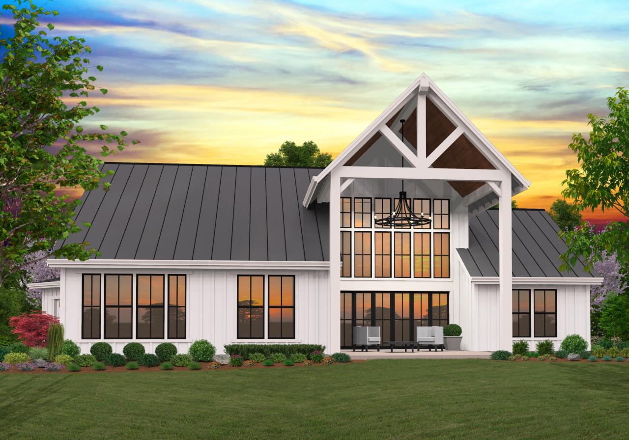 Cape May Rustic Modern House Plan by Mark Stewart