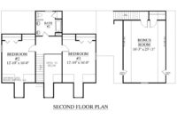 Awesome House Plans With Two Bedrooms Downstairs New Home Plans Design