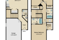 3 Bedroom Townhouse Plans 2 Storey Home Design Ideas