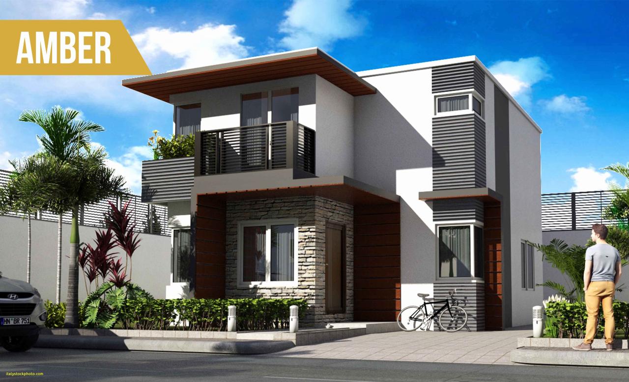 Modern House Design Philippines 2 Storey Small house design plans