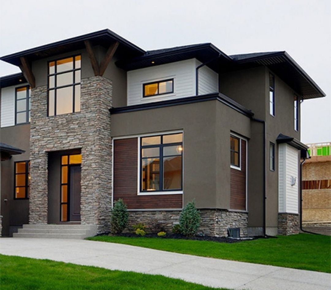 35 Stunning Modern Home Exterior Color Ideas Outside house colors