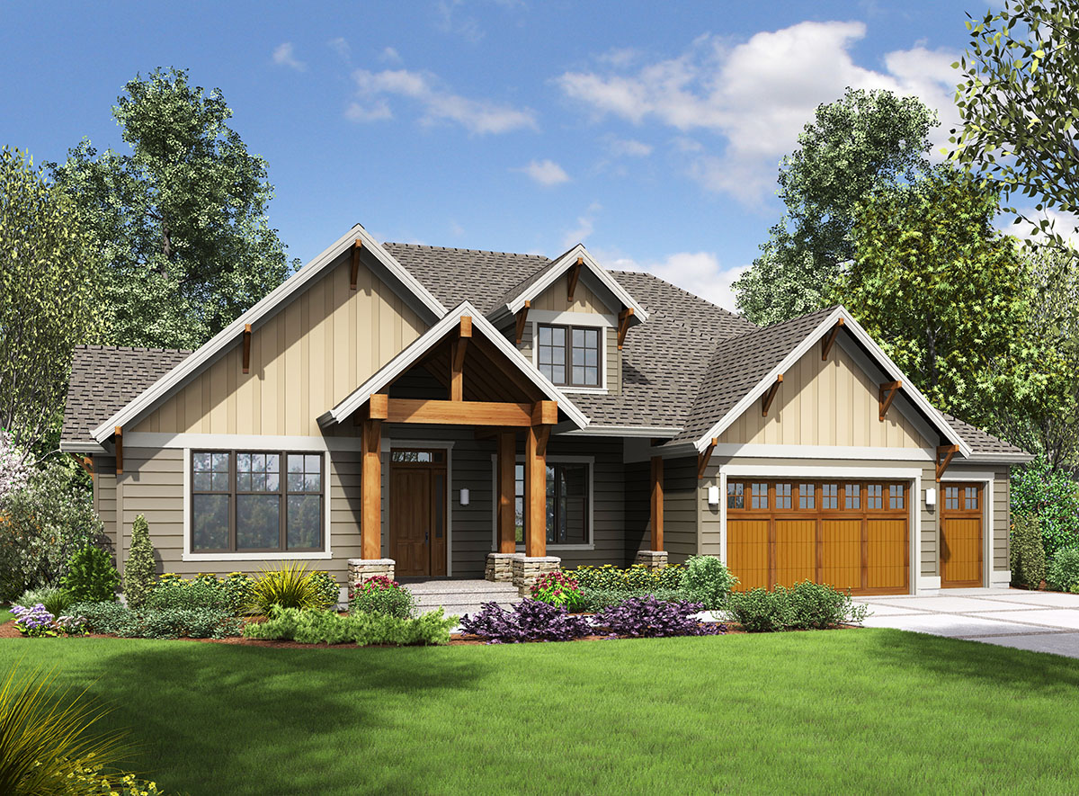 Unique House Plans One Story / Many one story designs have split master
