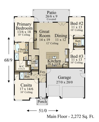 Modern One Modern One Story House Plan by Mark Stewart