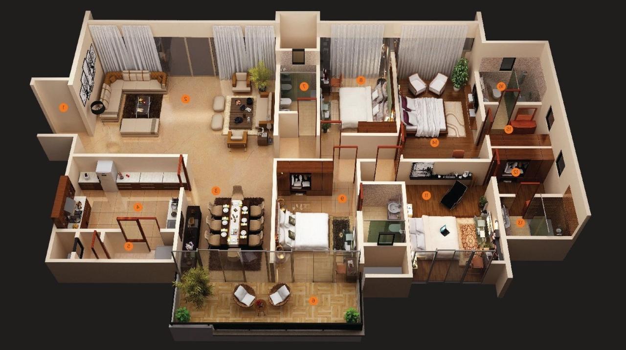 Awesome 4 Bedroom House Plans Four bedroom house plans, 4 bedroom