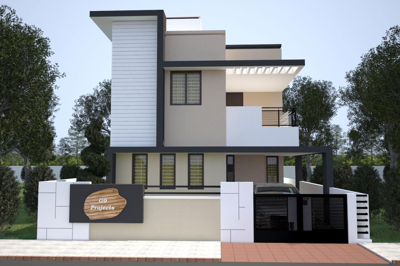 2 Storey Apartment Exterior Design Ideas