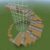 Picture Of How To Make A Spiral Staircase Minecraft Ideas